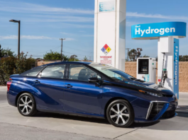 Toyota hydrogen car