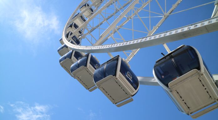 Working While Riding a Ferris Wheel, A Unique New Normal in Japan ferris wheel, japan, yomiuri land