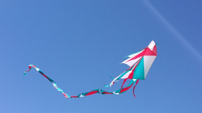 kite, plane, airplane