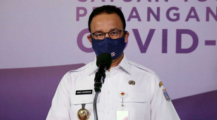 The Jakarta Transitional PSBB is extended to 6 December anies baswedan