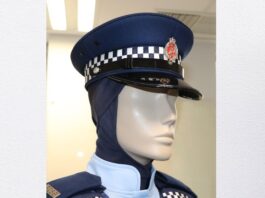 hijab police uniform