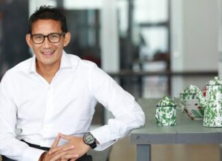 Sandiaga Uno Replaces Wishnutama as the Minister of Tourism and Creative Economy Sandiaga Uno