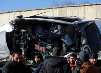 A Group of Doctors Hit by a Car Bomb in Afghanistan, 5 Killed A Group of doctors hit by a car bomb in Afghanistan, 5 killed