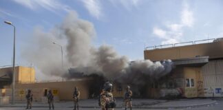 Several Rockets Exploded Near United States Embassy in Iraq Rockets attack near US embassy in Iraq