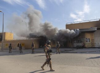 Several Rockets Exploded Near United States Embassy in Iraq Rockets attack near US embassy in Iraq