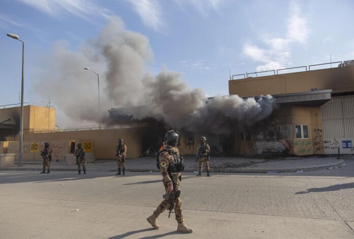 Rockets attack near US embassy in Iraq