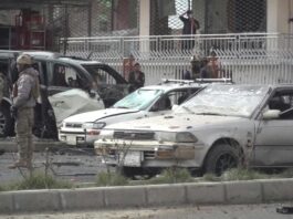 a car bomb in Kabul