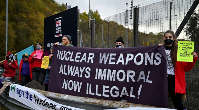 Anti-Nuclear Treaty Officially in Effect anti nuclear