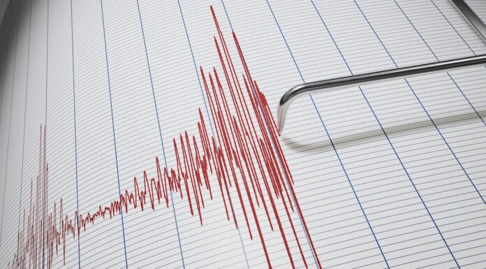 Earthquakes with a Magnitude above 4 Struck 6 Regions earthquake