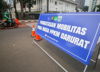 PPKM in Jabodetabek Down to Level 1 in a Day PPKM