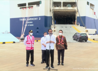 Jokowi Targets Exports of 180,000 Cars Through Patimban Port