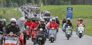The World’s Largest Vespa Lovers Holds an Event in Bali
