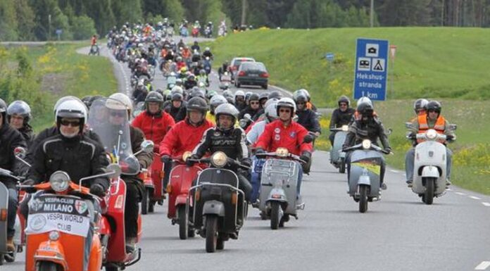 The World’s Largest Vespa Lovers Holds an Event in Bali
