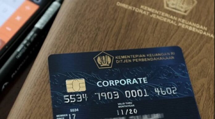 Ministries and Institutions are Required to Use Government Credit Cards for Shopping