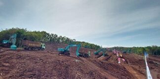 The Second Toll Road in Bali Is Under Construction