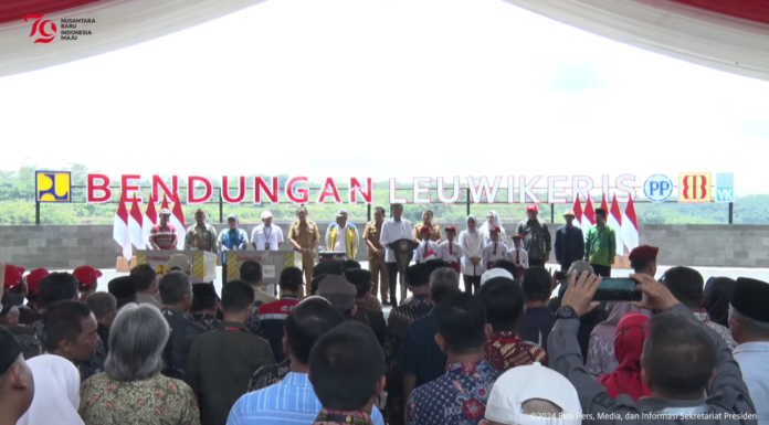 Costing IDR 3.5 Trillion, Jokowi Inaugurates Leuwikeris Dam Costing IDR 3.5 Trillion, Jokowi Inaugurates Leuwikeris Dam