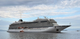 Two International Cruise Ships Dock at Komodo, Boosting Labuan Bajo Tourism MS Viking Sky in Labuan Bajo