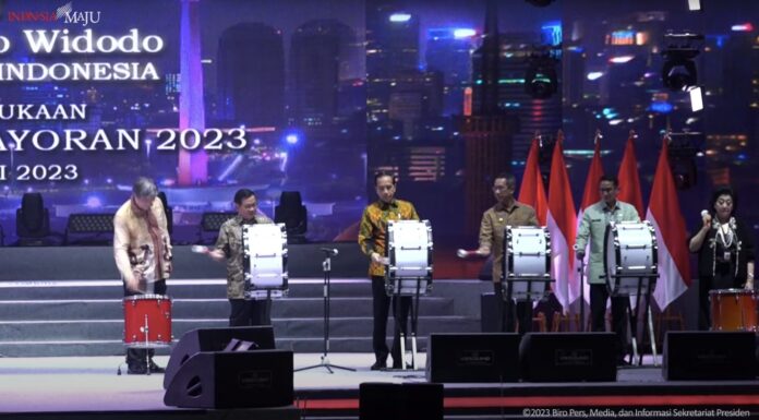 President Jokowi Inaugurates the Spectacular Jakarta Fair 2023, Marking its 54th Anniversary