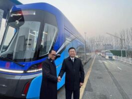 Minister of Transportation Budi Karya Sumadi, made a working visit to China for trials before the Autonomous Rail Transit (ART) will be built in the Archipelago Capital (IKN)