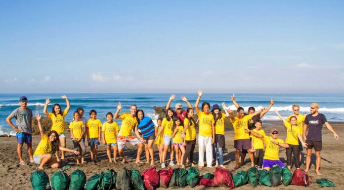 Trash Hero Collects 159 Kilograms of Beach Waste in Bali Clean-Up Effort