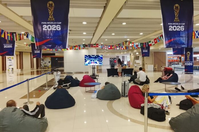 Bali Airport Turns Into a World Cup Fan Zone With Free Public Watch Parties